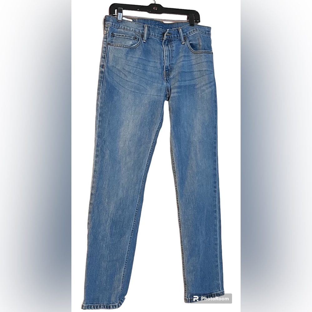 Levi’s men’s 511 denim 90’s Y2K light wash jeans. 34X32